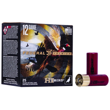 Federal HVF12H75 Premium Hi-Bird 12Gauge 2.75" 1 1/4oz 7.5Shot 25 Per Box/10 Case