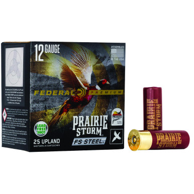 Federal PFSX143FS3 Premium Prairie Storm FS 12Gauge 3" 1 1/8oz 3Shot 25 Per Box/10 Case