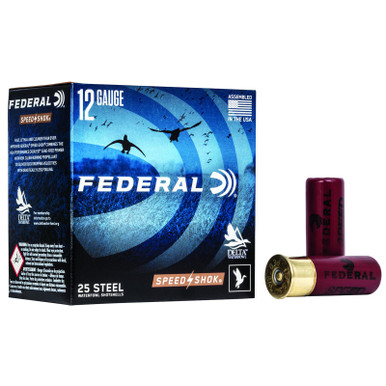 Federal WF1452 Speed-Shok 12Gauge 2.75" 1 1/8oz 2Shot 25 Per Box/10 Case