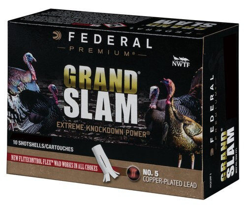 Federal Grand Slam Turkey 10 Ga, 3.5", 2 oz, 4 Shot, 10rd Box