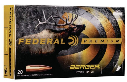 Federal Premium 270 WSM 140gr, Berger Hybrid Hunter, 20rd Box