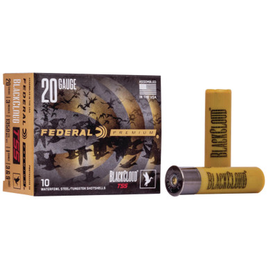Federal PWBTSSX20939 Black Cloud TSS 20Gauge 3" 1oz Steel Tungsten 3/9Shot 10 Per Box/10 Case
