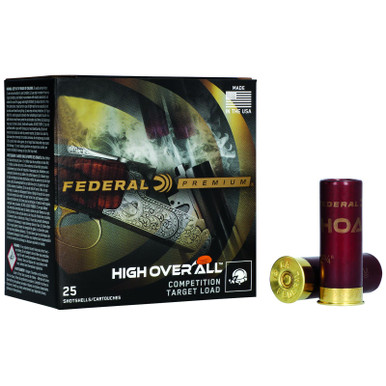 Federal HOA208 Premium High Over All 20Gauge 2.75" 7/8oz 8Shot 25 Per Box/10 Case