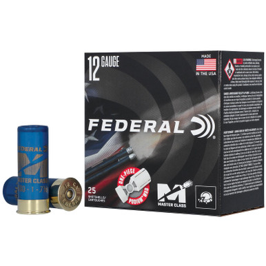 Federal MC12HC75 Master Class 12Gauge 2.75" 1 1/8oz 7.5Shot 25 Per Box/10 Case
