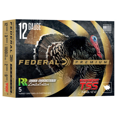 Federal PTSSX198FRR9 Heavyweight TSS 12Gauge 3" 2oz Tungsten 9Shot 5 Per Box/10 Case