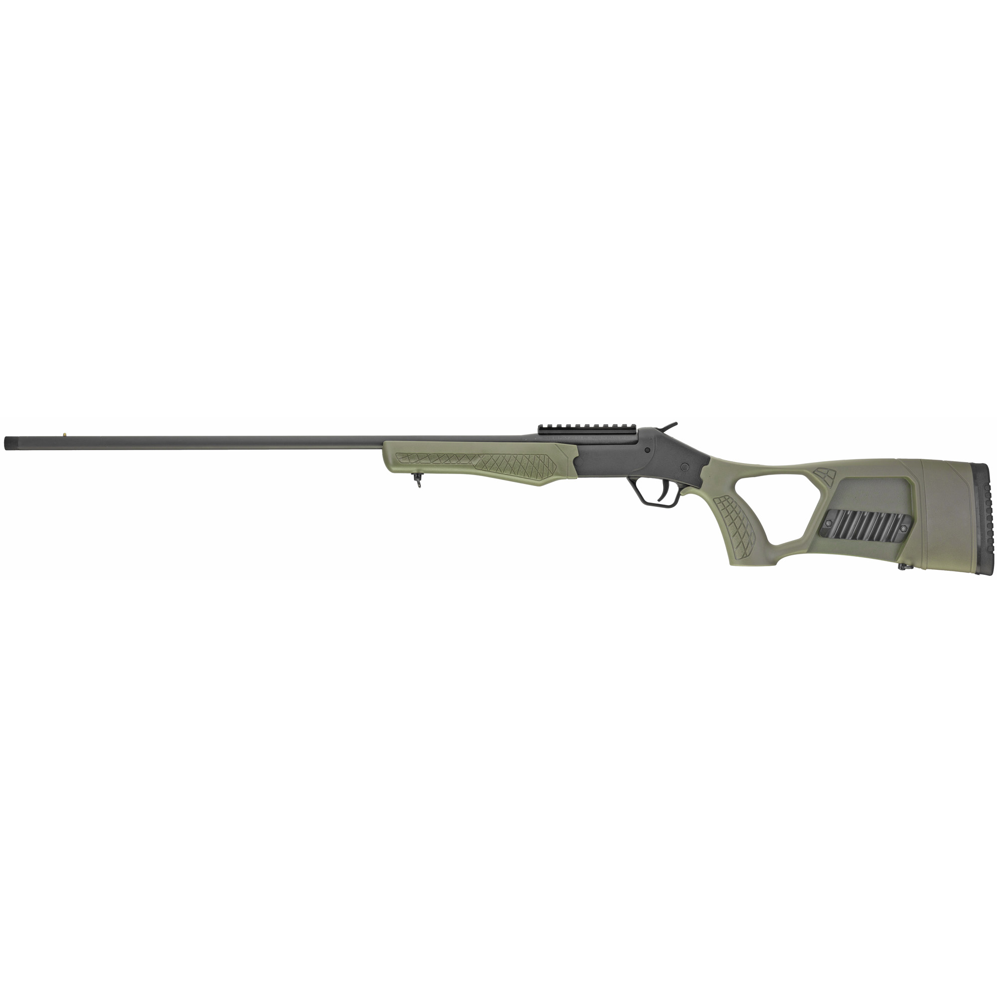 Rossi Tuffy Turkey 410 Gauge 26” Matte Black OD Green Fixed Thumbhole Stock Right Hand