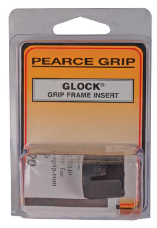 Pearce Grip Grip Frame Insert Glock Mid/Full Size Poly Black