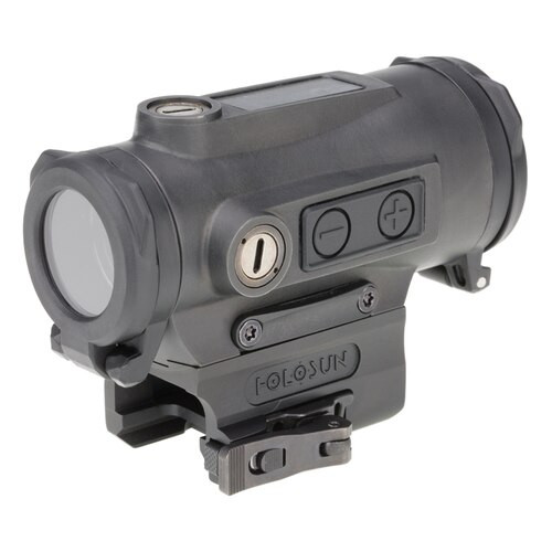 Holosun 530 Rifle Enclosed Sight, Solar, Green Multi-Reticle, Titanium, Enclosed, Solar, Shake Awake, Rifle