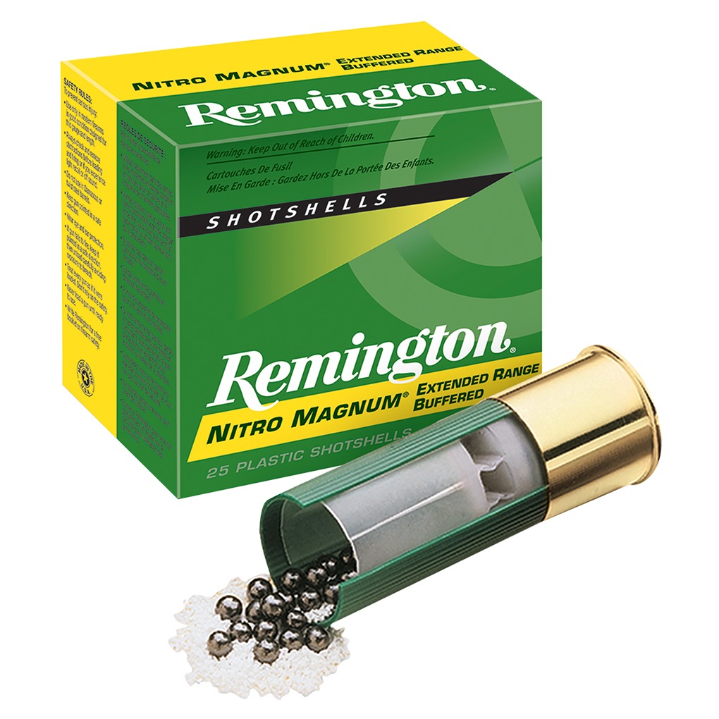 Remington Ammunition 20674 Nitro Magnum 20Gauge 3” 1 1/4oz 6Shot 25 Per Box/10 Case