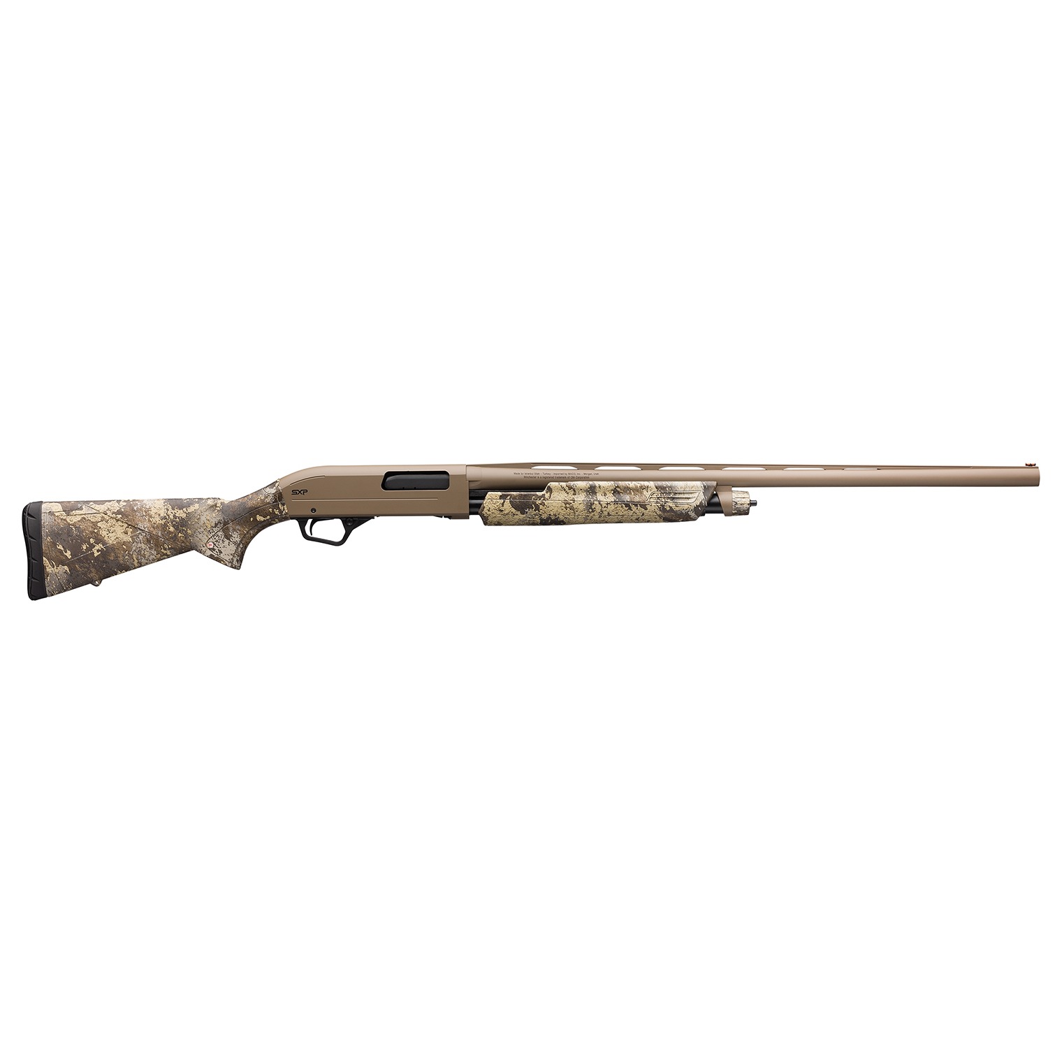 Winchester Repeating Arms 512401392 SXP Hybrid Hunter 12 Gauge 28” 4+1 3” Flat Dark Earth Perma-Cote Rec/Barrel TrueTimber Prairie Stock Right Hand (Full Size) Includes 3 Invector-Plus Chokes