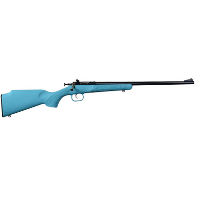 Crickett KSA302 My First Rifle 22 S/L/LR Single Shot 16.10" Blued Barrel & Receiver, Blue Synthetic Fixed Stock