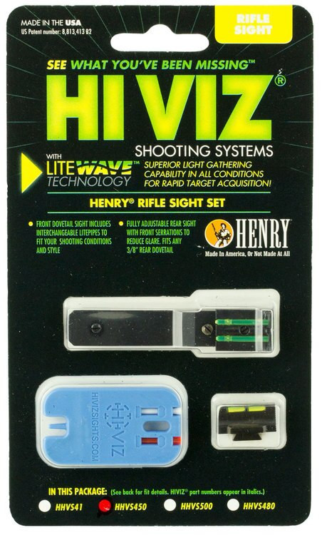 Hiviz LiteWave Henry Frontier Fiber Optic Green Black