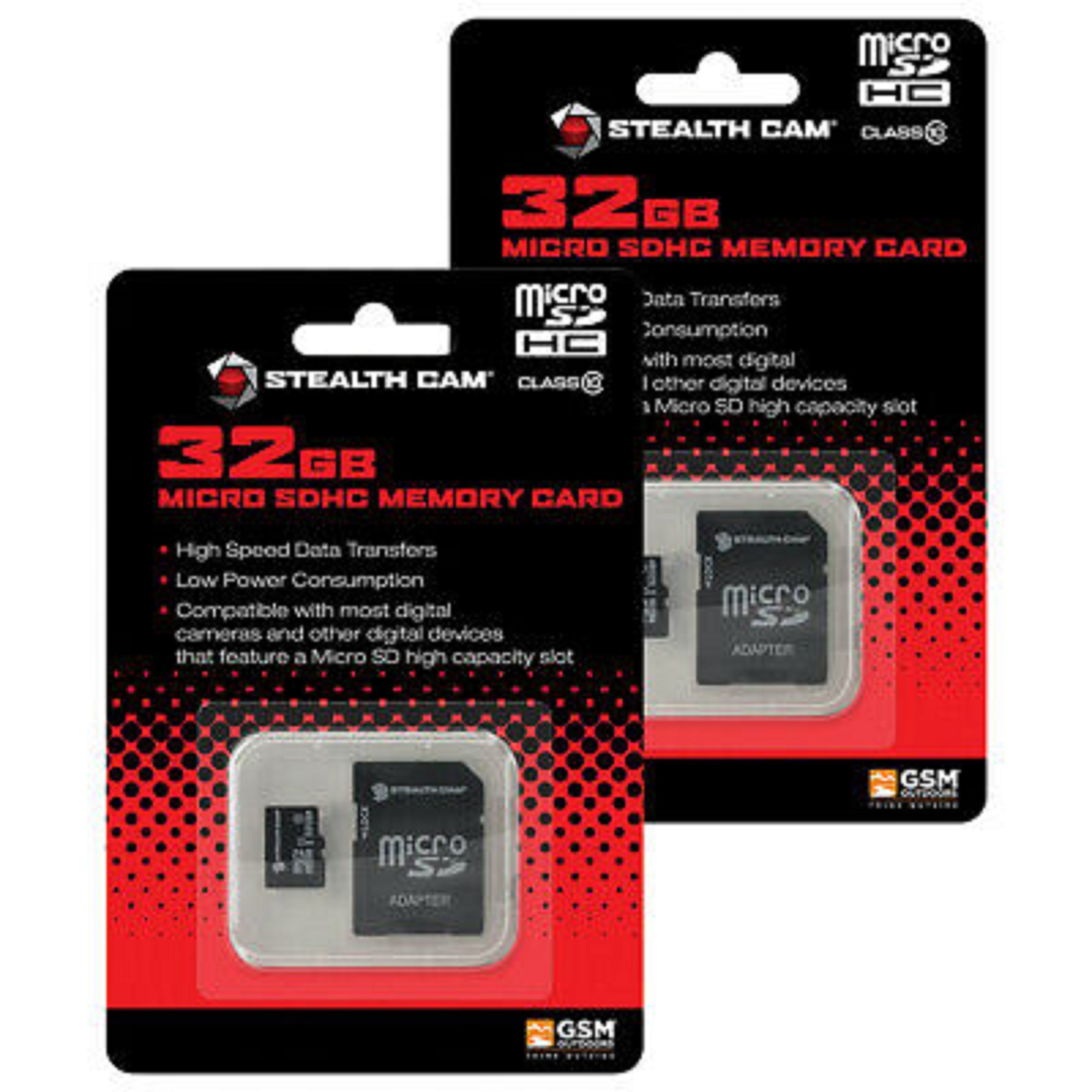 Walker’s SD Memory Card 32GB 2 Per Pkg
