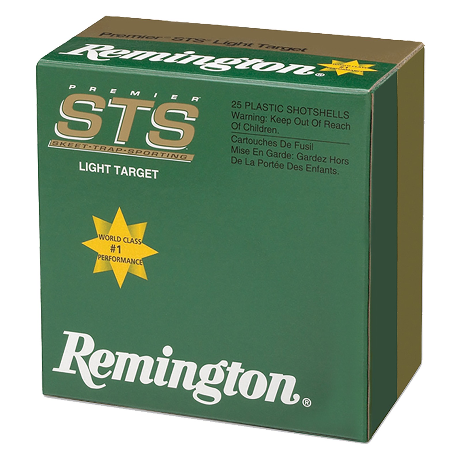 Remington Ammunition 20112 Premier STS 12 Gauge 2.75” 1 1/8 oz 8 Shot 25 Per Box/ 10 Cs