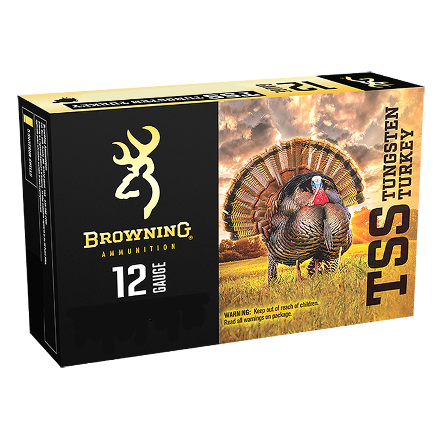 Browning TSS Tungsten Turkey 12 Gauge 3.50" 2 1/4 oz Tungsten #7 Shot 5/Box 10/Case B193921247 020892024861