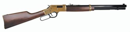 Henry Big Boy, Lever Action, 357 Magnum, 20" Octagon Barrel, Brass Receiver, Blued, Black, Walnut Stock, Adjustable Sights, 10 Rounds