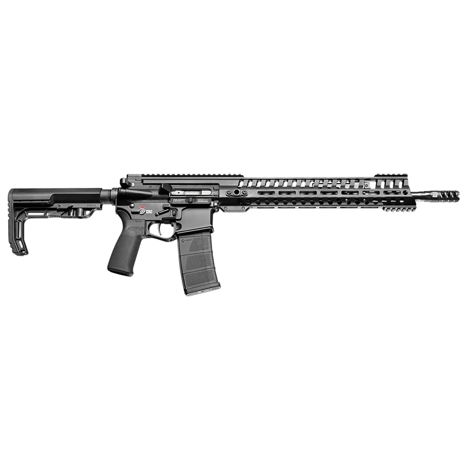 Patriot Ordnance Factory 01148 P415 *CA Compliant 5.56x45mm NATO 10+1 16.50” Chrome Moly Barrel Black Hard Coat Anodized Receiver