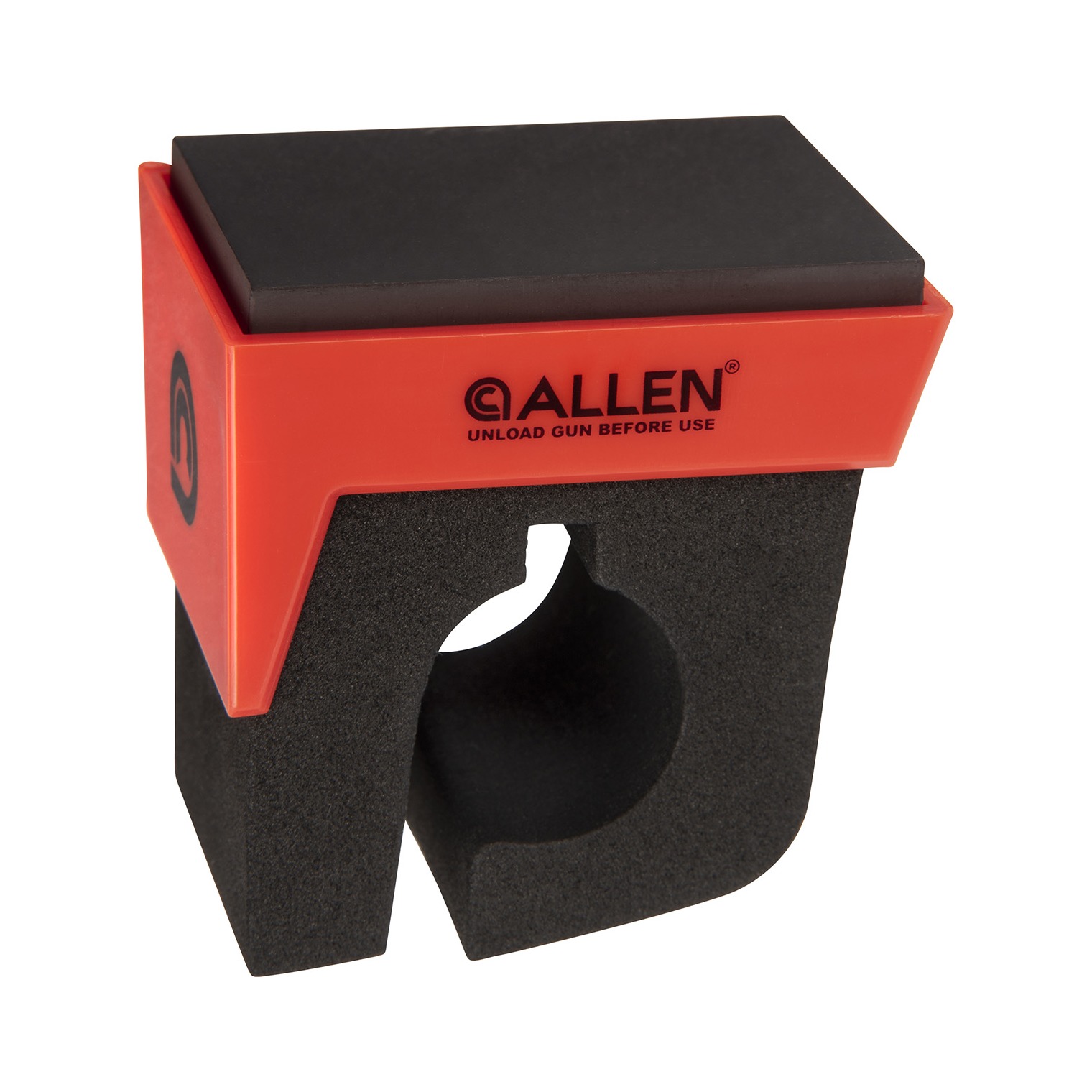 Allen 5657 Firearm & Fishing Rod Magnetic Holder Black/Red Magnet Holds 1 Rifle/Shotgun