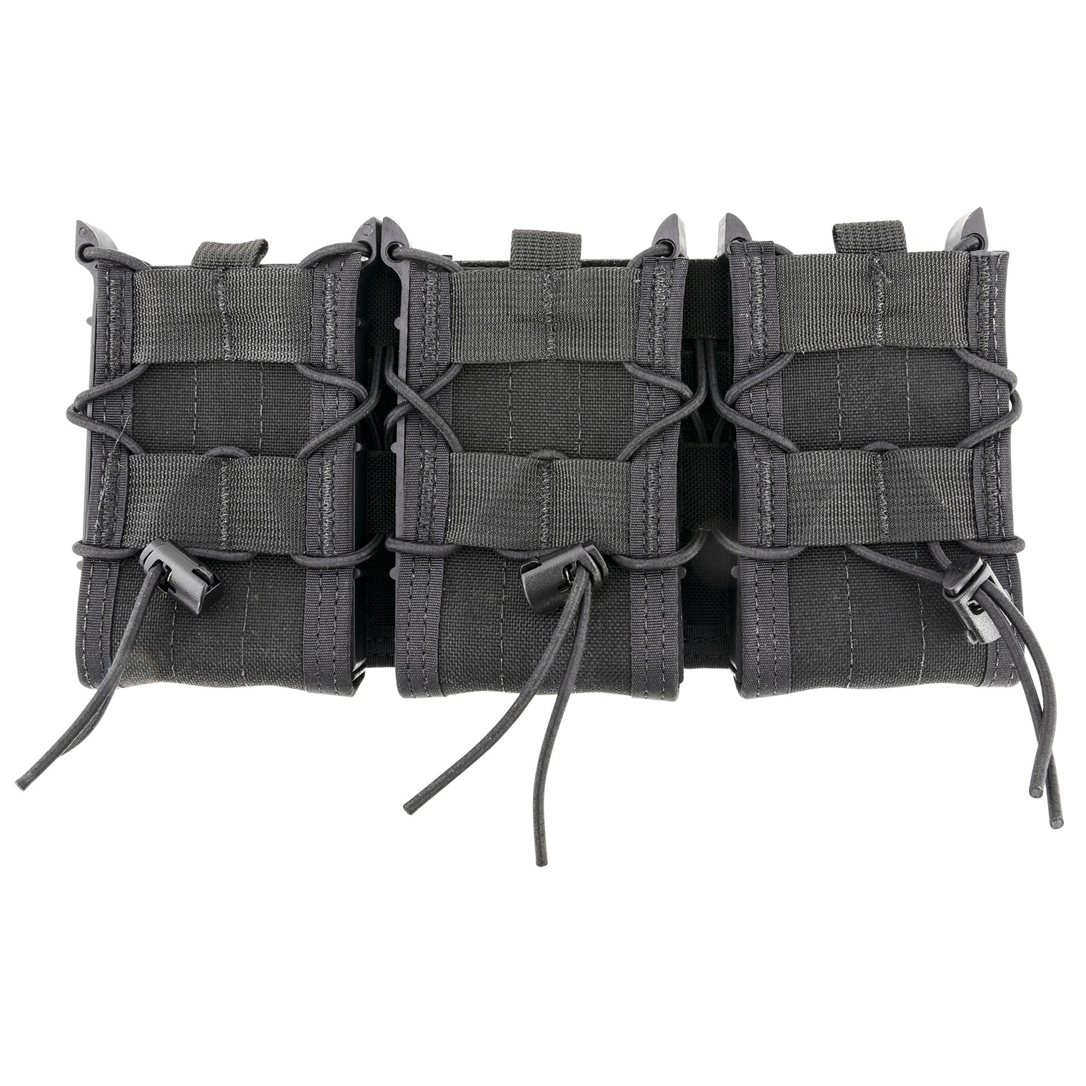 High Speed Gear 45TA00BK TACO Shingle Mag Pouch Triple Black Nylon MOLLE Compatible w/ Rifle
