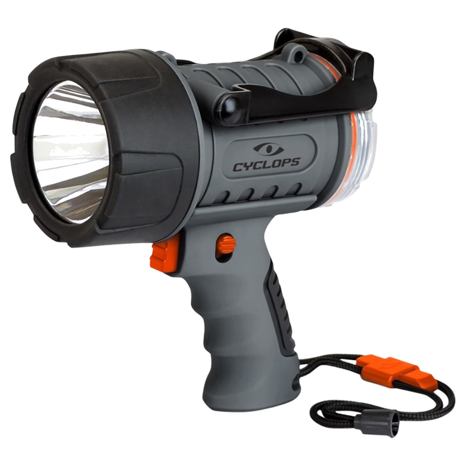 Cyclops CYC2000WP Spotlight w/Flood Light 500/200 Lumens Red/White CREE XP-G3 LED Black/Gray Polymer/Aluminum