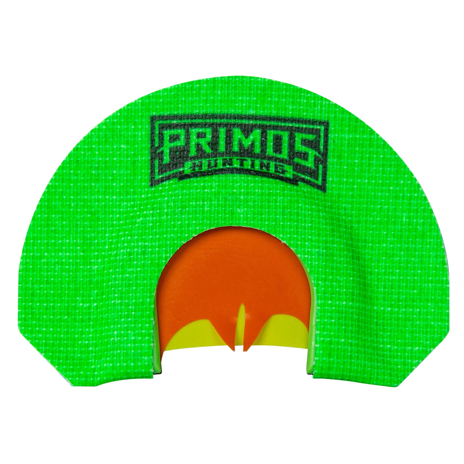 Primos PS1267 The Lucy Diaphragm Call Triple Reed Turkey Hen Sounds Attracts Turkey Green Plastic Bat Cut