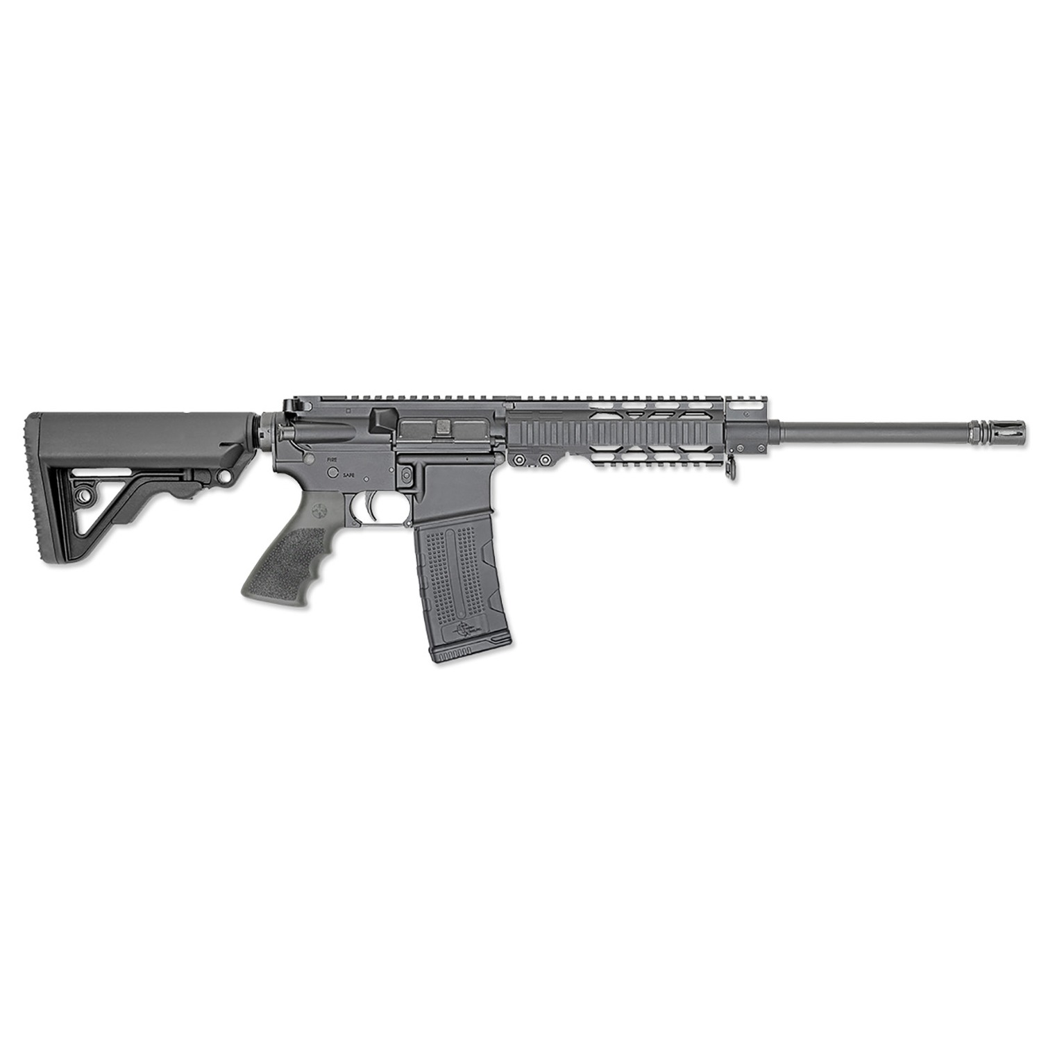Rock River Arms AR1910 LAR-15M Assurance-M Carbine 5.56x45mm NATO 16” 30+1, Black, RRA Operator Stock & Hogue Grip, Flip-Up Sights, Carrying Case