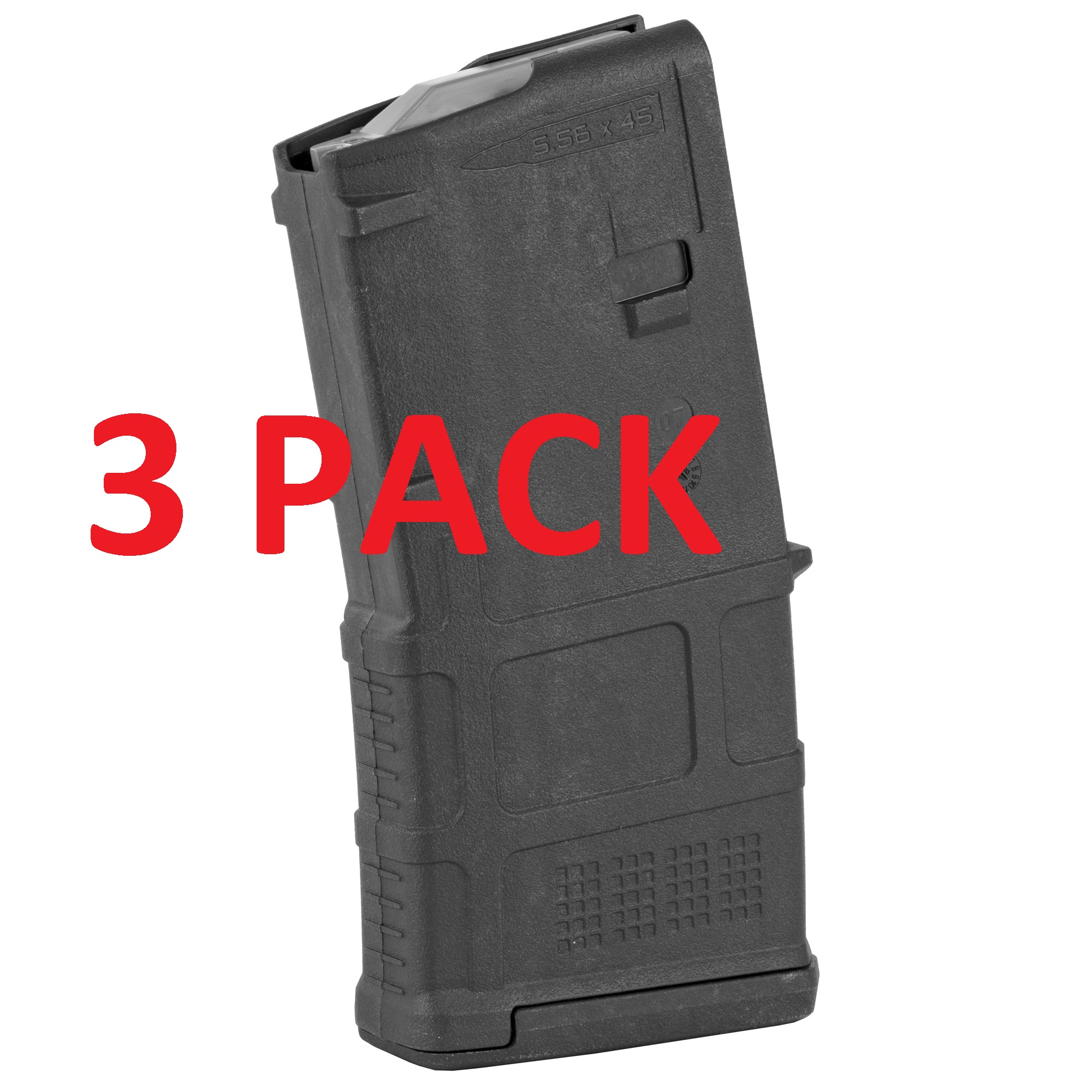 (3) MAGPUL Gen-3 AR-15 M4 PMAG 5.56/.223 20-Round Magazines