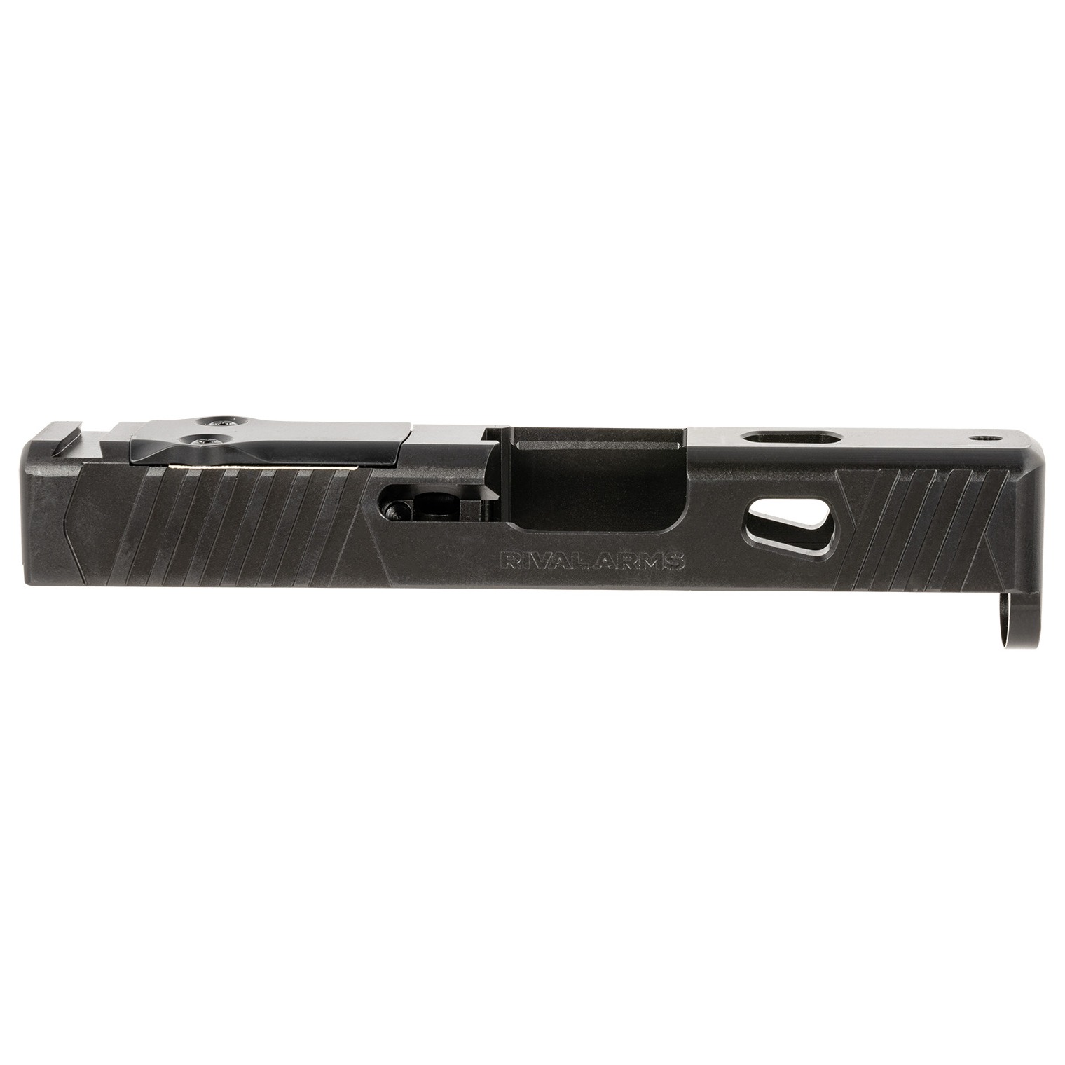 Rival Arms RARA10G306A Precision Slide A1 Black QPQ Steel with Ports for Glock 43, 43X