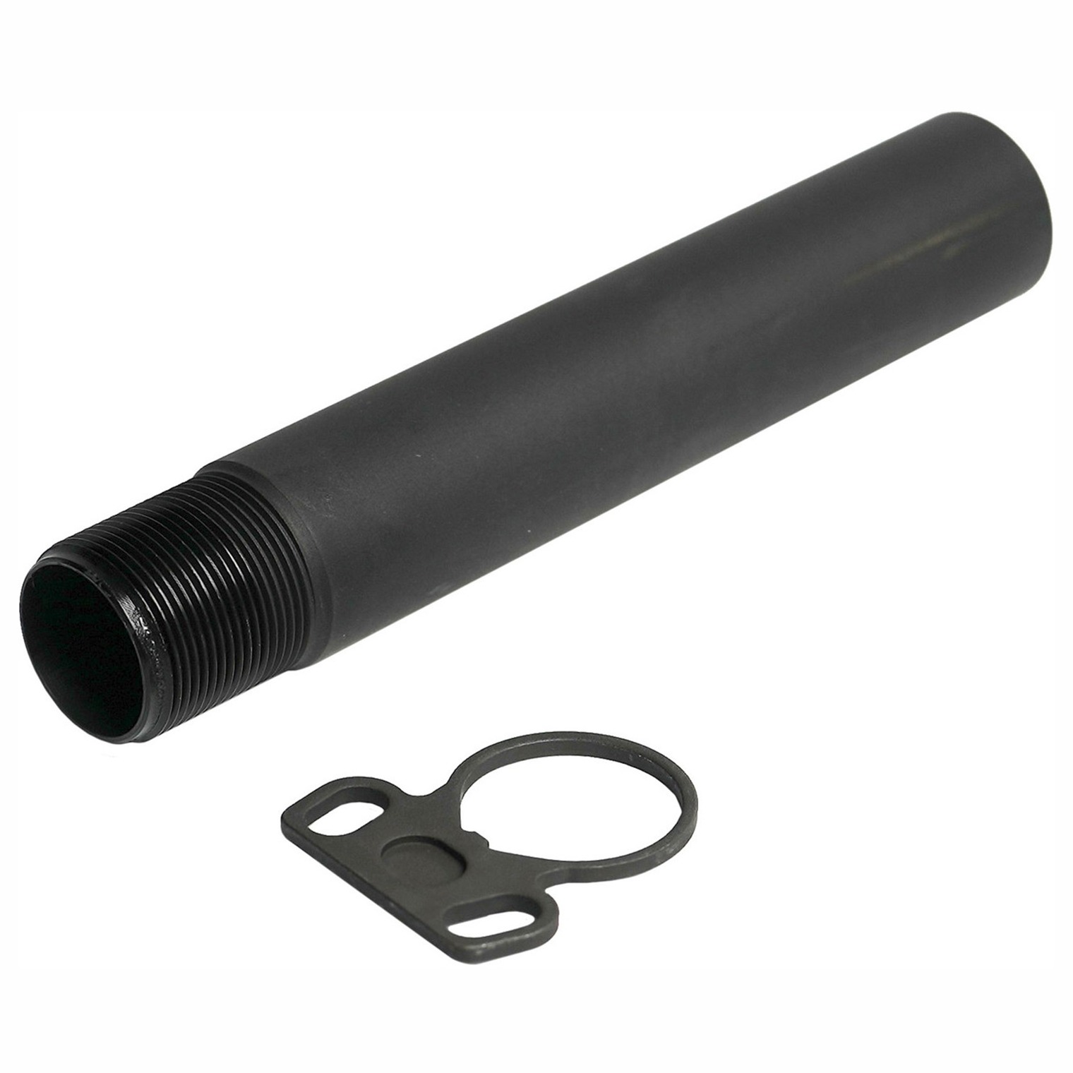 CMMG 55CA67D Pistol Tube Assembly Black, Includes Ambi Sling End Plate Fits AR-Platform