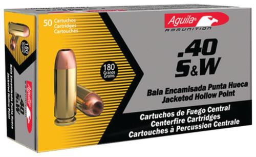 Aguila 40S&W 180gr Full Metal Jacket 50 Per Box/20 Case