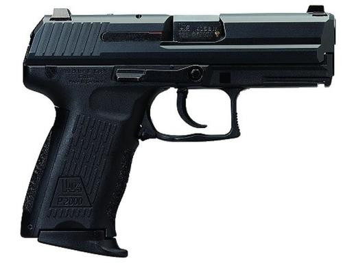 HK P2000 (V3) DA/SA, rear decocking button, two 12rd magazines