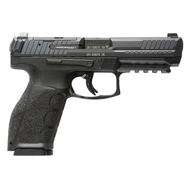 HK 81001067 VP9A1 *CA Compliant Full Size 9mm Luger 10+1 4.53" Optic Ready/Serrated Slide, Black Polymer Frame w/Picatinny Rail, Interchangeable Backstrap Grip, Ambidextrous