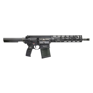 HK 81001053 MR762 A4 7.62x51mm 10+1 13" Threaded Barrel, M-LOK Handguard, Black Receiver w/Picatinny Rail, Black Pistol Tube, Black Ergonomic Grip