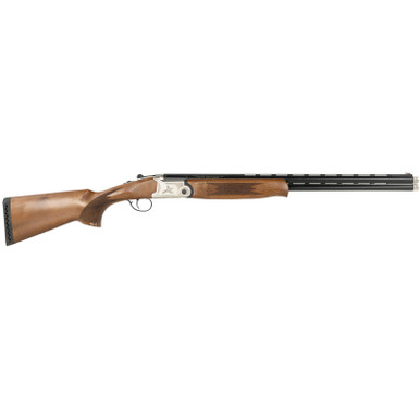 Gforce Arms GF41024Y Filthy Pheasant Youth 410 Gauge Break Open 3" 2rd 24" Over/Under Vent Rib Barrel, Engraved Nickel-Plated Receiver, Fixed Turkish Walnut Stock