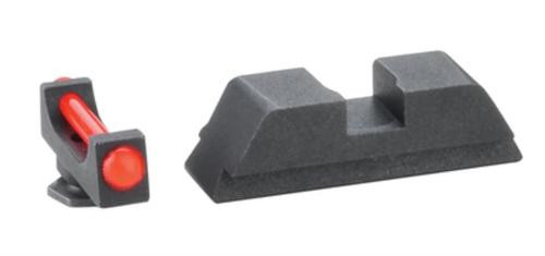 AmeriGlo Target Competition Set Glock 17-39, .115 Front Red Fiber, .150 Rear Notch