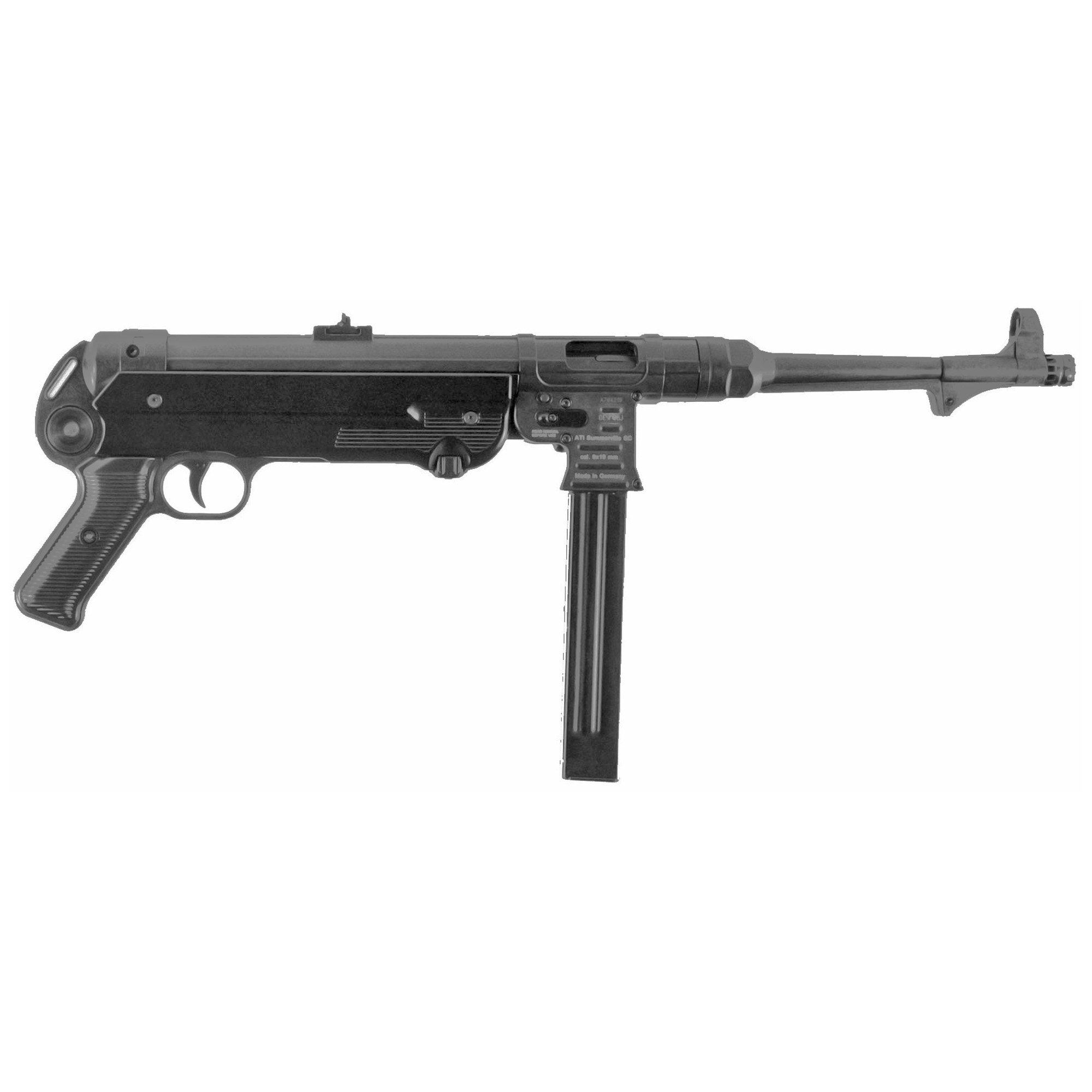 GSG MP40 9mm Pistol 10.80” 25+1 Black Polymer Grip