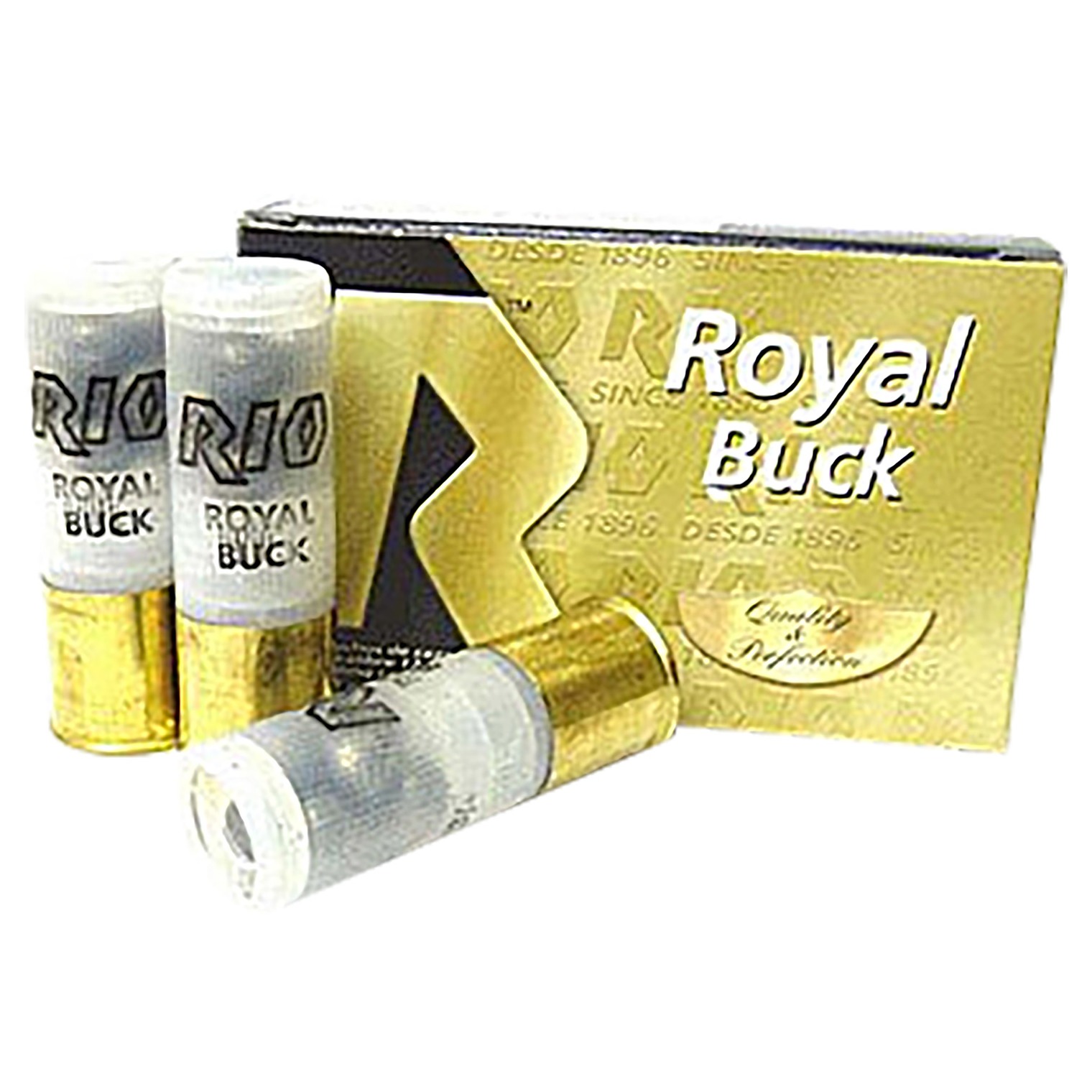 Rio Ammunition RB209 Royal Buck 20Gauge 2.75” 1 1/8oz 1Buck Shot 25 Per Box/10 Case