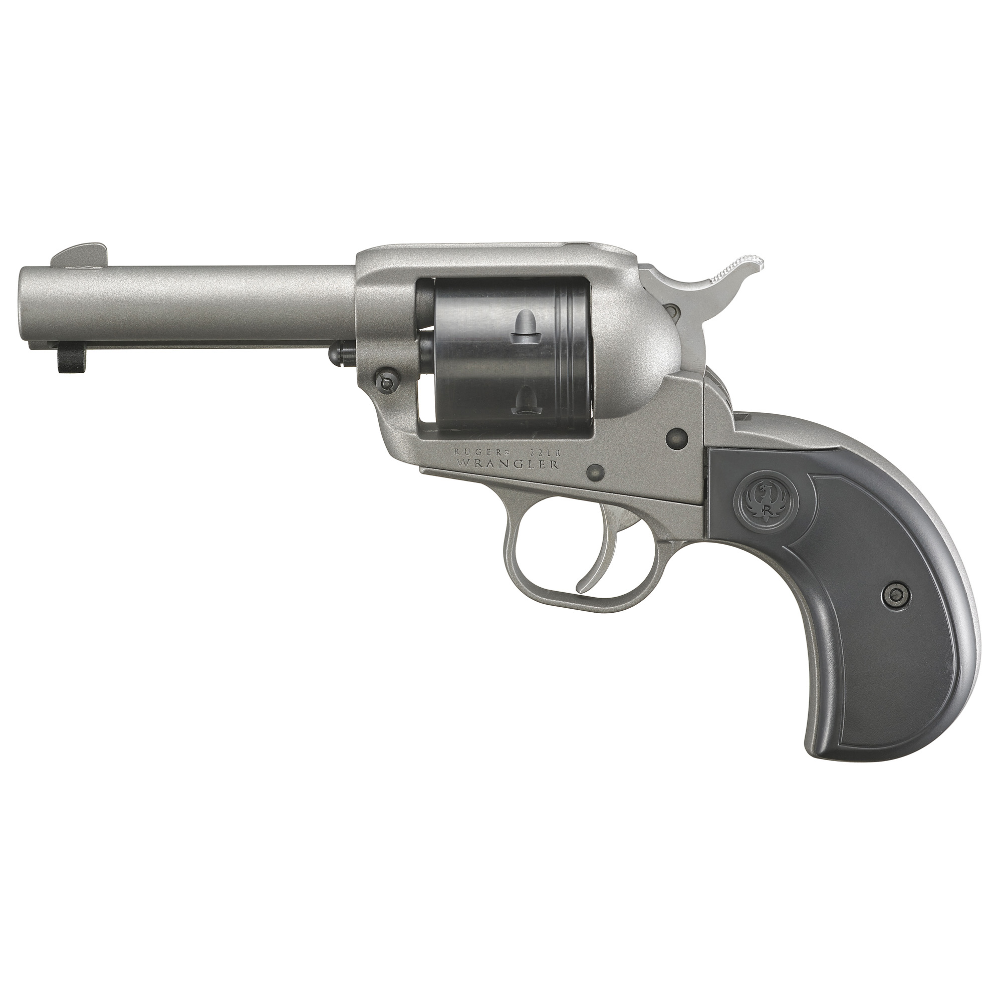 Ruger Wrangler 22 LR 6rd Silver Cerakote 2016 736676020164