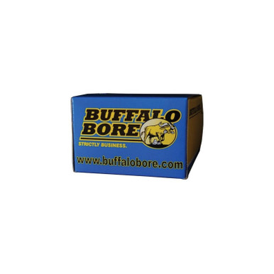 Buffalo Bore Ammunition 7B20 Personal Defense Strictly Business 454Casull 300gr Semi Jacketed Flat Point 20 Per Box/12 Case