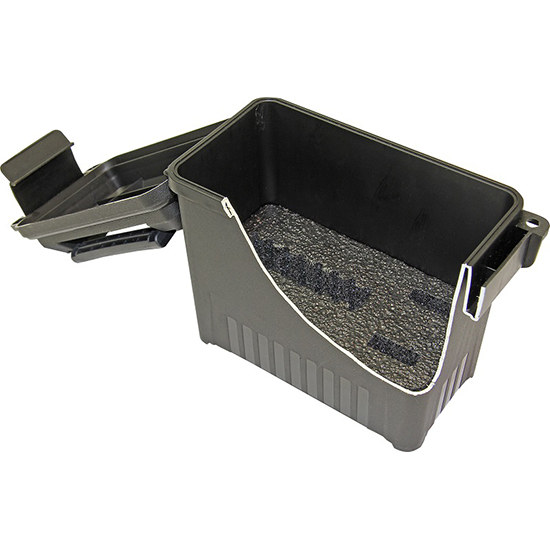MTM TACTICAL PISTOL CASE SUBCOMPACT DARK GRAY LOCKABLE