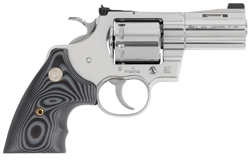 Colt Python Combat Elite 357 Mag Stainless G10 Grips ZPYTHONSP3NS 151550026738