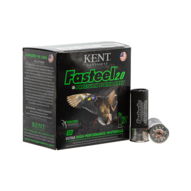 Kent Cartridge K122FS306 Fasteel 2.0 12 Gauge 2.75" 1 1/16 oz 6 Shot 25 Per Box/ 10 Case