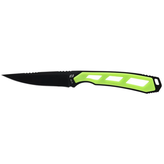 SCHRADE KNIFE ISOLATE CAPER FIXED 3” AUS-10 BLACK/GREEN