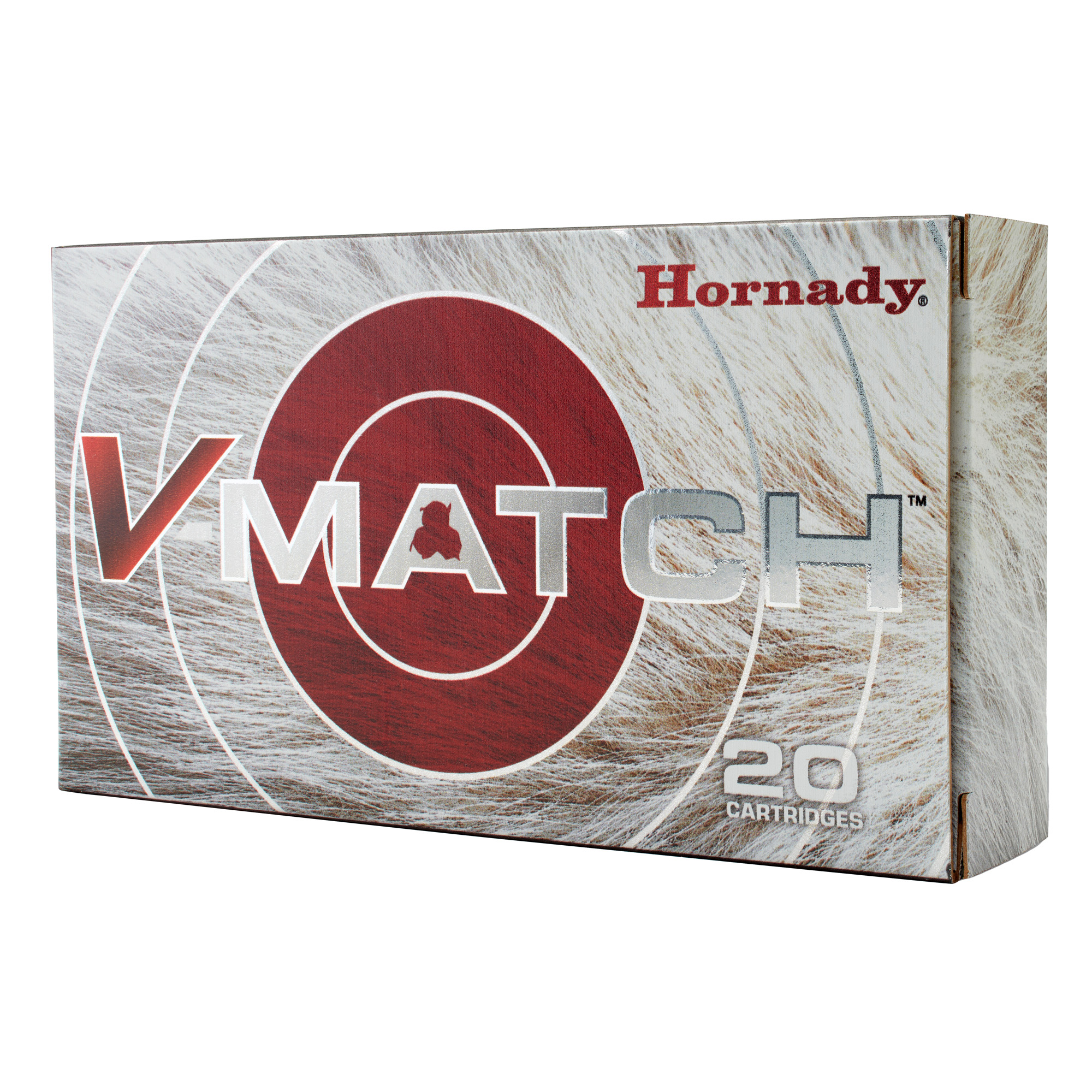 Hornady 81504 V-Match 6.5Creedmoor 100gr ELD-VT 20 Per Box/10 Case