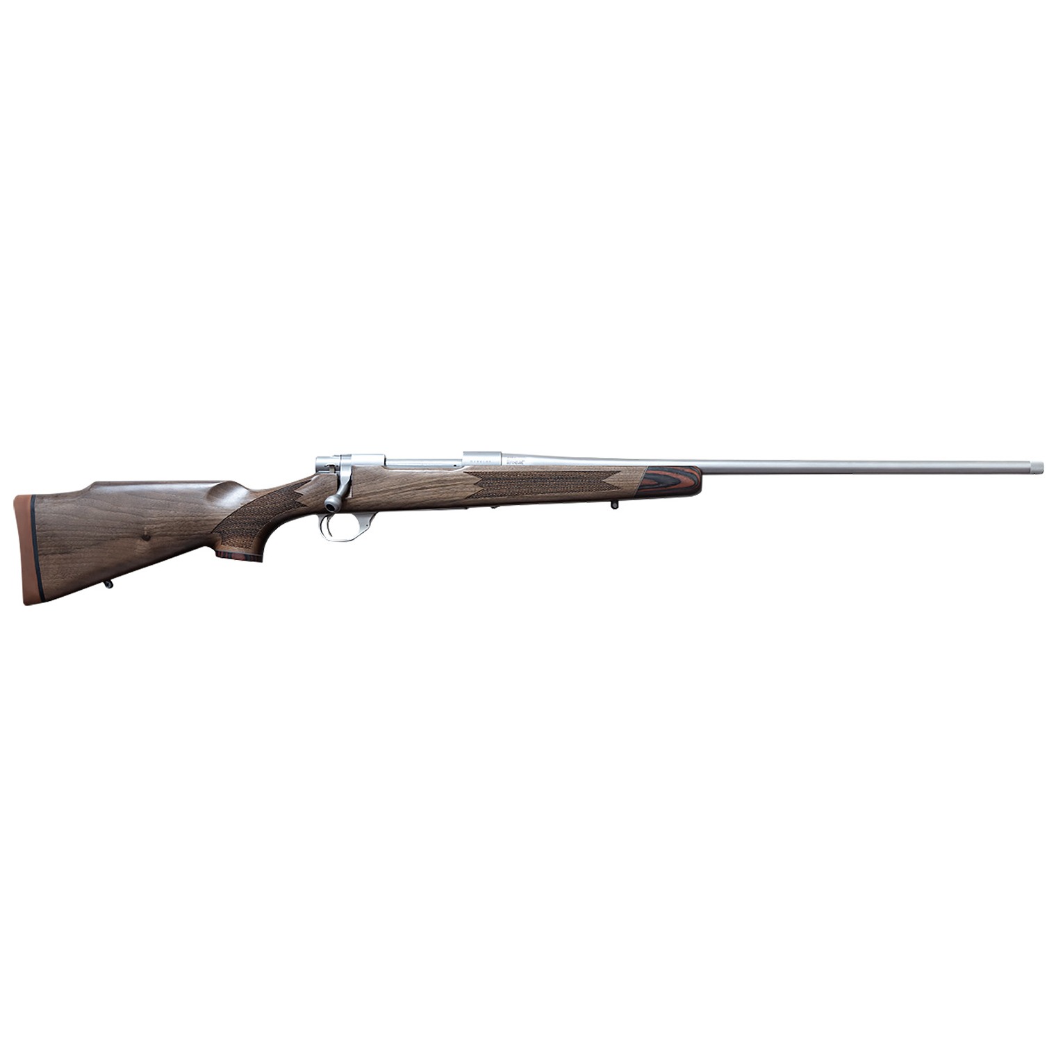 Howa HWH65CSLUX M1500 Super Deluxe Full Size 6.5 Creedmoor 4+1 22” Black Threaded Barrel, Black Drilled & Tapped Steel Receiver, Turkish Walnut Fixed Stock