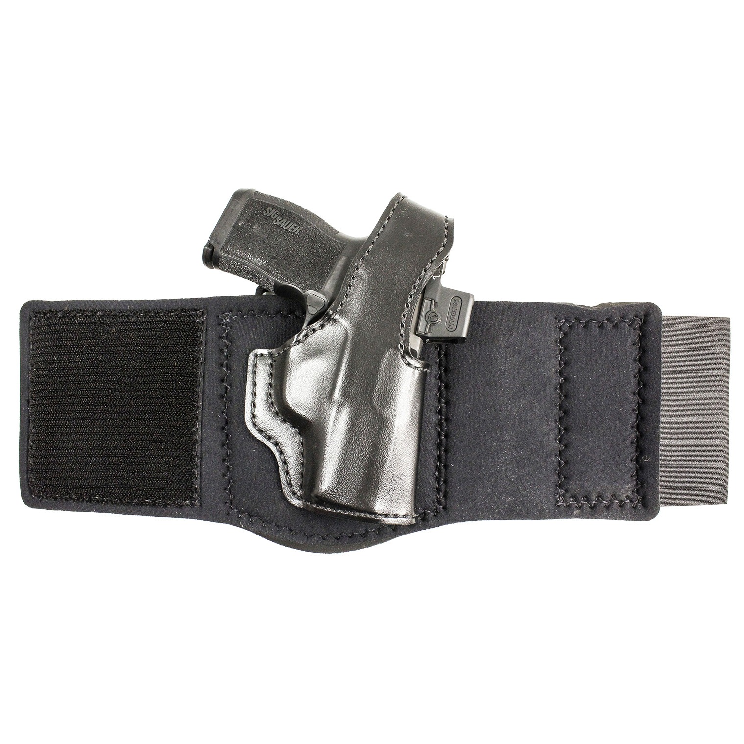 DeSantis Gunhide 014PC9YZ0 Die Hard Rig Ankle Black Sig Sauer P365 w/Red Dot Right Hand