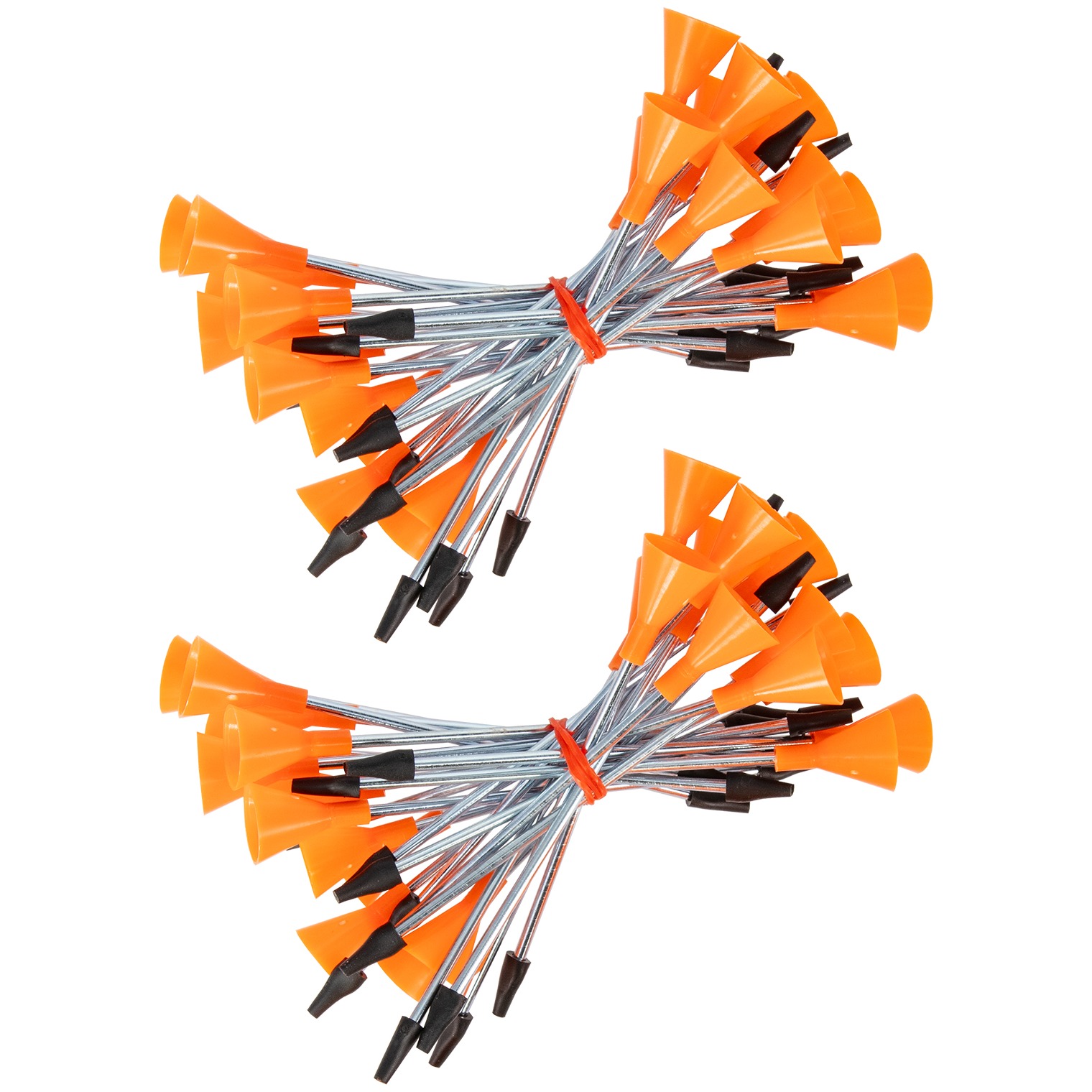 Cold Steel CSB625M Broadhead Darts Orange/Silver .625” Diameter 50 Pieces