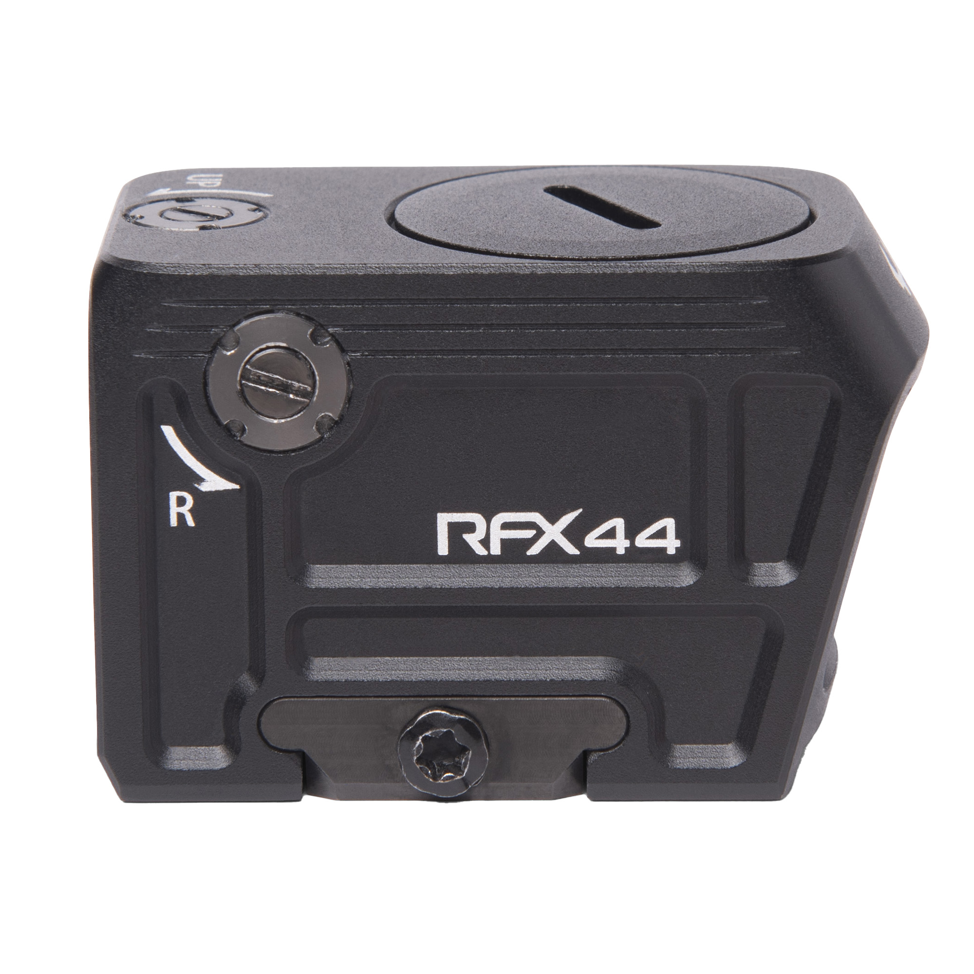 Viridian 9810109 RFX44 Black 1 x 21 mm x 16.5mm 5 MOA Green Dot ACRO/Glock MOS Footprint