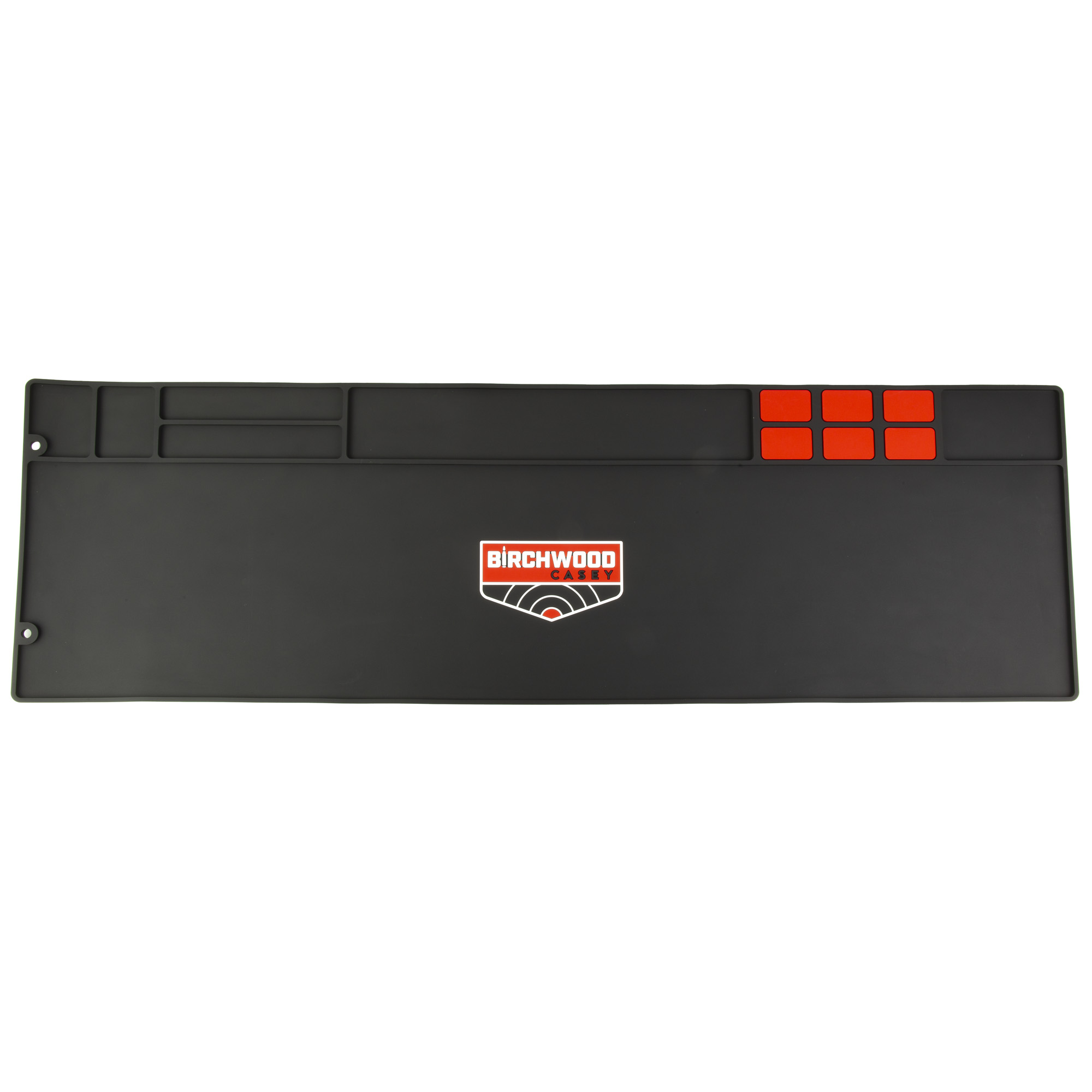 Birchwood Casey 30350 Rifle Cleaning Mat Black/Red Rubber 36” x 11”