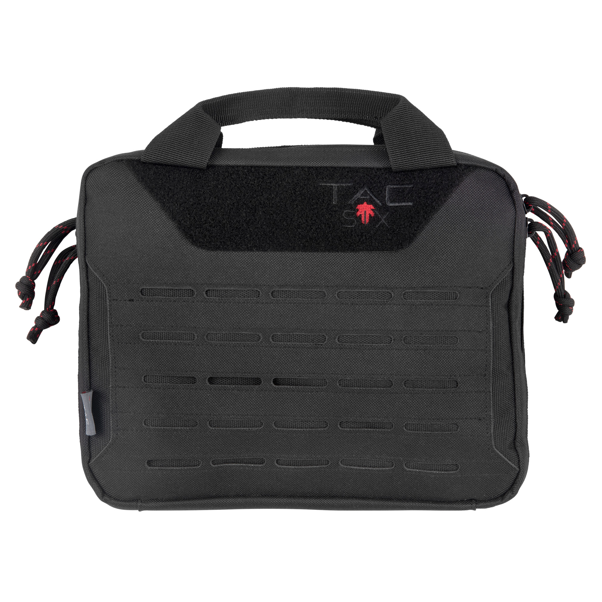 Tac Six 10814 Crew Tactical Pistol Case Black 600D Polyester 2 Handguns